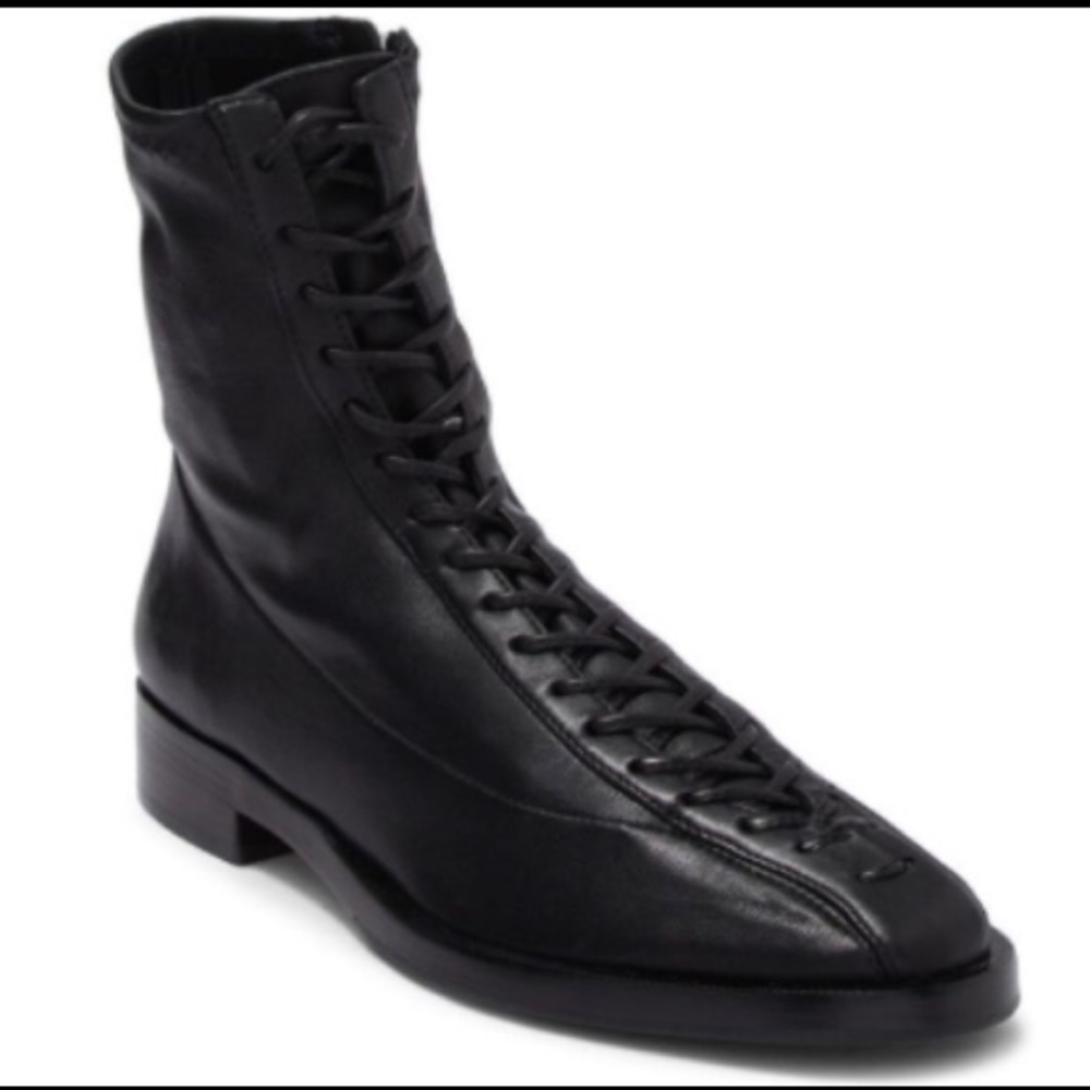 Schutz Regine lace up booties